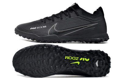 Nike Air Zoom Mercurial Vapor 15 Pro TF Football Shoes - Black/White/Yellow