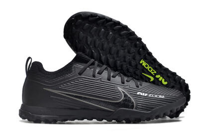 Nike Air Zoom Mercurial Vapor 15 Pro TF Football Shoes - Black/White/Yellow