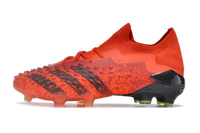 Adidas Predator Freak.1 Low FG Football Boots - Red/Black