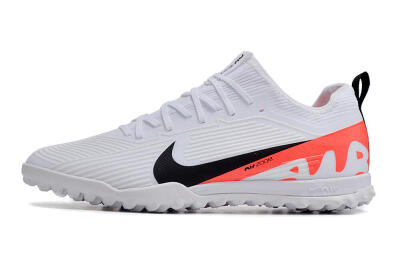 Nike Air Zoom Mercurial Vapor 15 Pro TF Football Shoes - White/Black/Red