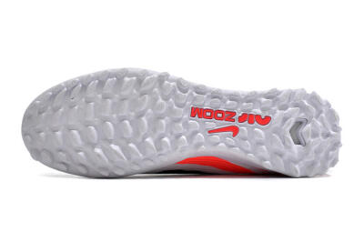 Nike Air Zoom Mercurial Vapor 15 Pro TF Football Shoes - White/Black/Red