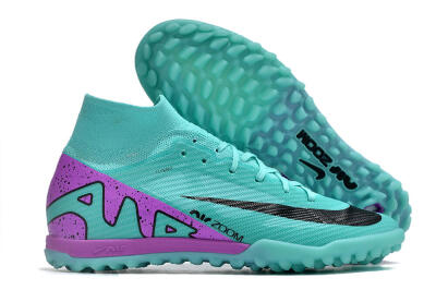 Nike Air Zoom Mercurial Superfly 9 Elite TF Football Shoes - Blue/Black/Purple