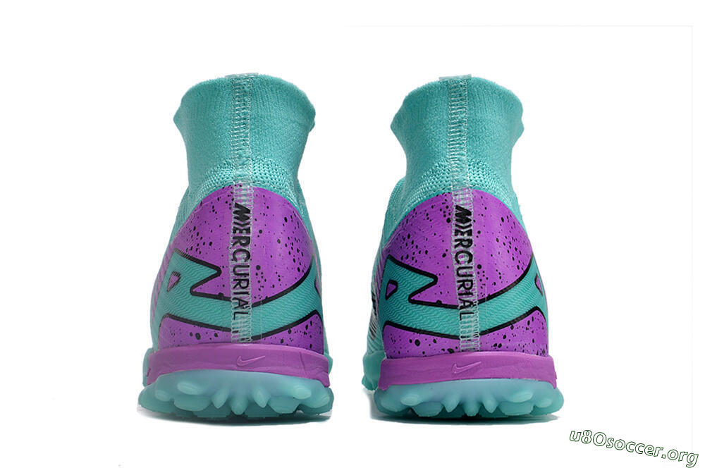 Nike Air Zoom Mercurial Superfly 9 Elite TF Football Shoes - Blue/Black/Purple 5