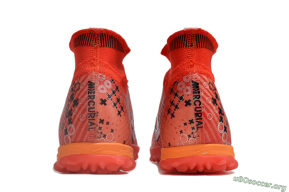 Nike Air Zoom Mercurial Superfly 9 Elite TF Football Shoes - Red/White/Black 5