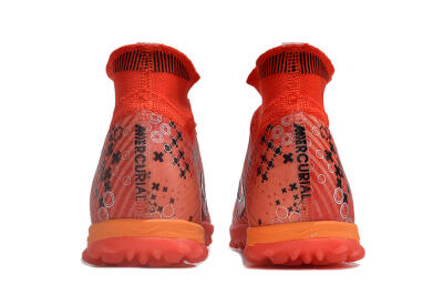 Nike Air Zoom Mercurial Superfly 9 Elite TF Football Shoes - Red/White/Black