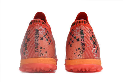 Nike Air Zoom Mercurial Vapor 15 Elite TF Football Shoes - Red/White/Black