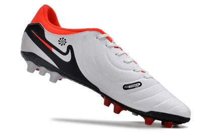 Nike Tiempo Legend 10 Academy AG Football Boots - White/Black/Red