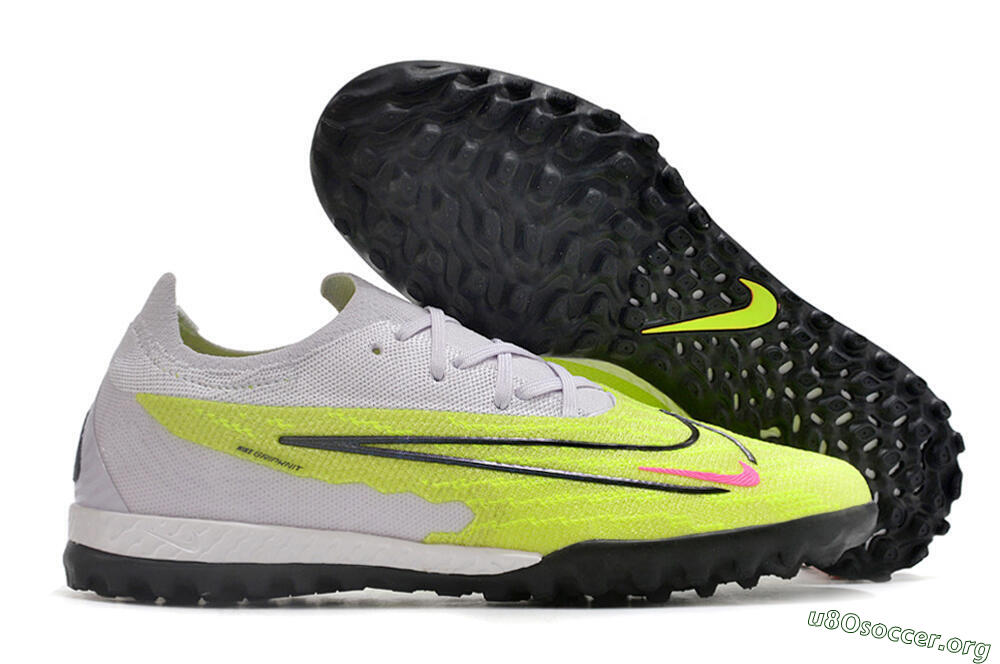Nike Phantom GX Elite TF Football Shoes - Green/Blue/White 2