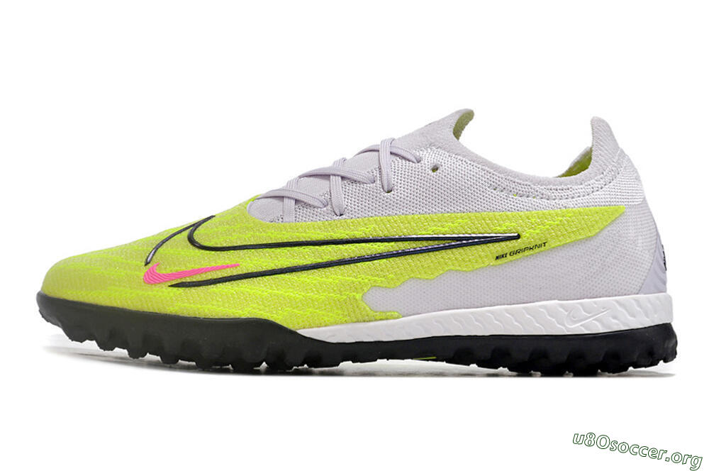 Nike Phantom GX Elite TF Football Shoes - Green/Blue/White 3