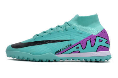Nike Air Zoom Mercurial Superfly 9 Elite TF Football Shoes - Blue/Black/Purple