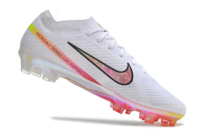 Nike Air Zoom Mercurial Vapor 15 Elite FG Football Boots - White/Pink/Black