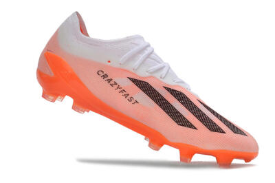 Adidas X Crazyfast.1 FG Football Boots - White/Red/Black