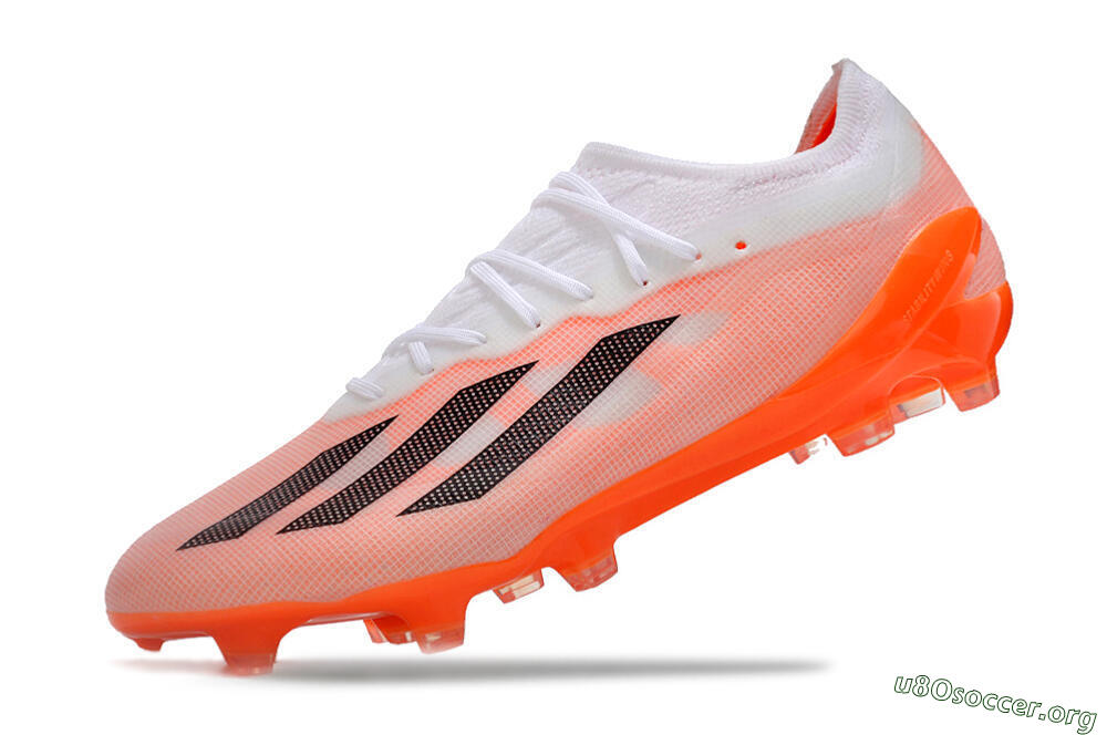 Adidas X Crazyfast.1 FG Football Boots - White/Red/Black 5