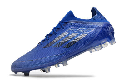 Adidas F50 Adizero FG Football Boots - Blue/Silver/Black