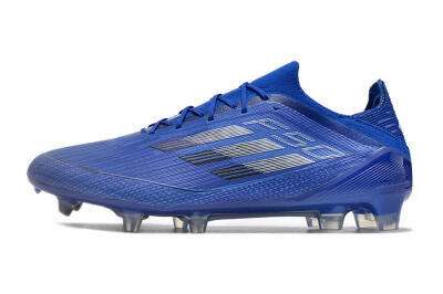 Adidas F50 Adizero FG Football Boots - Blue/Silver/Black