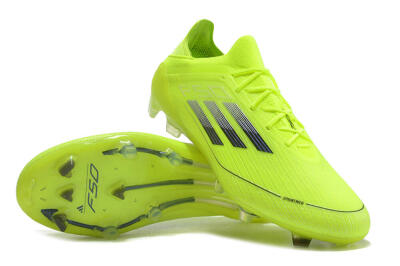 Adidas F50 Adizero FG Football Boots - Yellow/Black