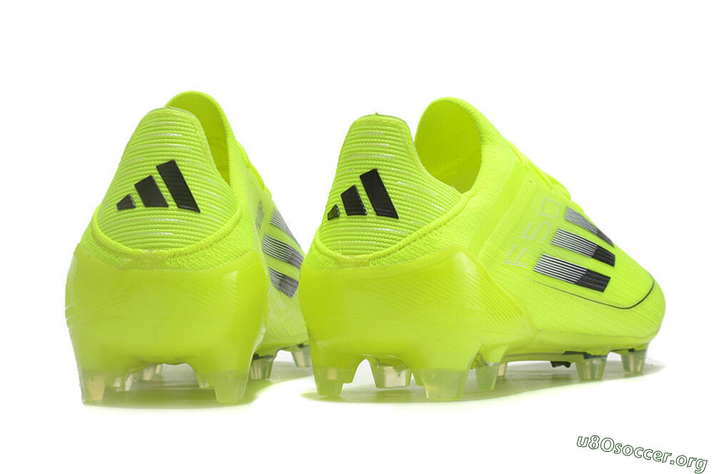 Adidas F50 Adizero FG Football Boots - Yellow/Black 6