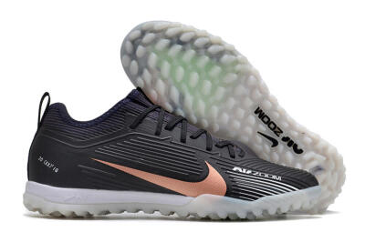Nike Air Zoom Mercurial Vapor 15 Pro TF Football Shoes - Black/Gold/White
