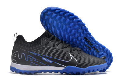 Nike Air Zoom Mercurial Vapor 15 Pro TF Football Shoes - Black/White/Blue