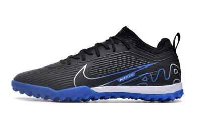 Nike Air Zoom Mercurial Vapor 15 Pro TF Football Shoes - Black/White/Blue