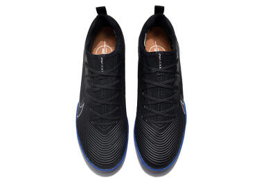 Nike Air Zoom Mercurial Vapor 15 Pro TF Football Shoes - Black/White/Blue