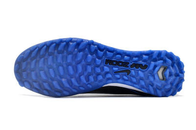 Nike Air Zoom Mercurial Vapor 15 Pro TF Football Shoes - Black/White/Blue