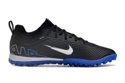 Nike Air Zoom Mercurial Vapor 15 Pro TF Football Shoes - Black/White/Blue
