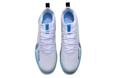 Nike Air Zoom Mercurial Vapor 15 Pro TF Football Shoes - White/Blue/Pink