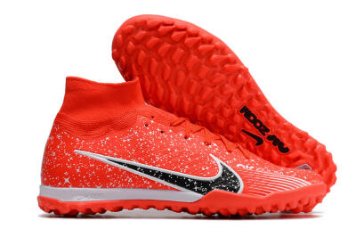 Nike Air Zoom Mercurial Superfly 9 Elite TF Football Shoes - Red/White/Black