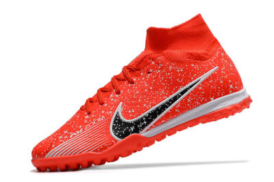 Nike Air Zoom Mercurial Superfly 9 Elite TF Football Shoes - Red/White/Black