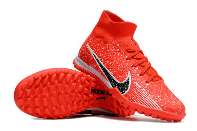 Nike Air Zoom Mercurial Superfly 9 Elite TF Football Shoes - Red/White/Black