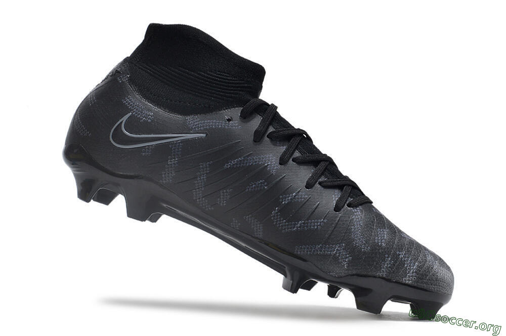 Nike Phantom Luna Elite NU FG Football Boots - Black/Grey 4