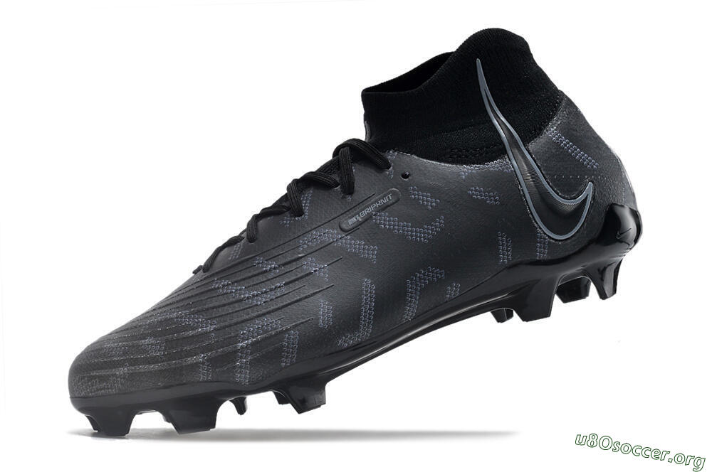 Nike Phantom Luna Elite NU FG Football Boots - Black/Grey 5