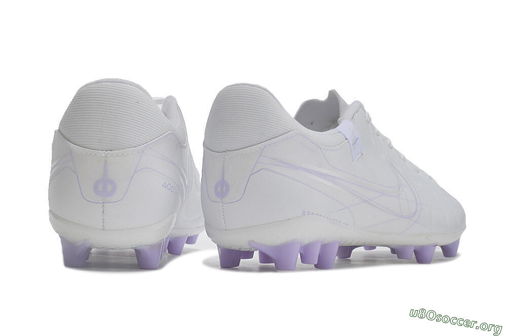 Nike Tiempo Legend X Academy AG Football Boots - White/Purple 6