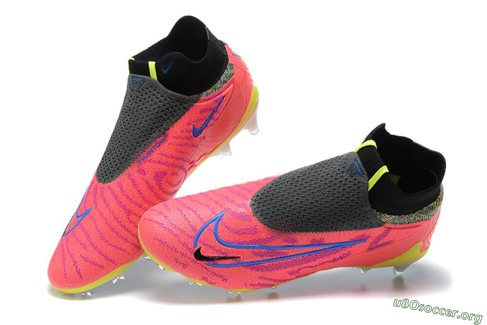 Nike Phantom GX Elite DF FG Football Boots - Red/Blue/Yellow/Black 5