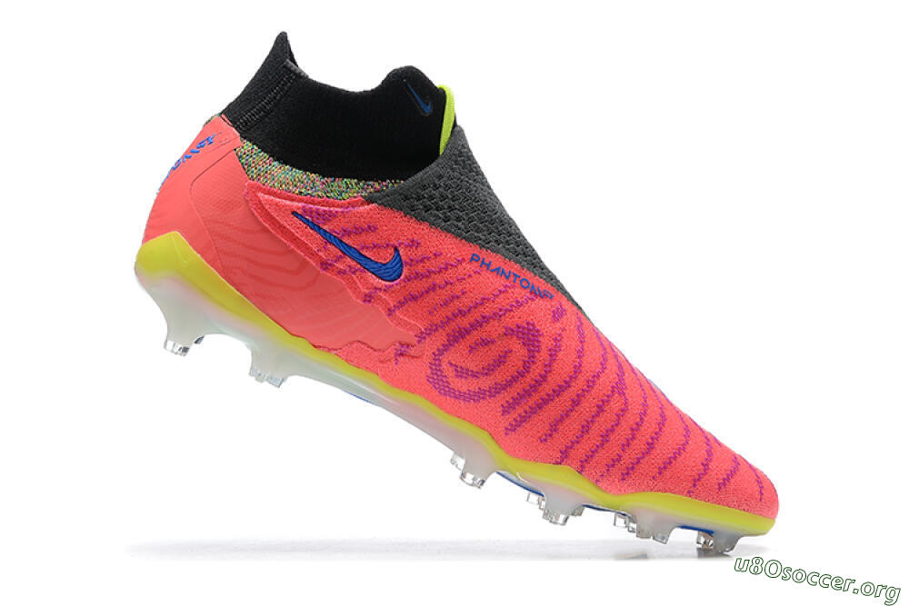 Nike Phantom GX Elite DF FG Football Boots - Red/Blue/Yellow/Black 6