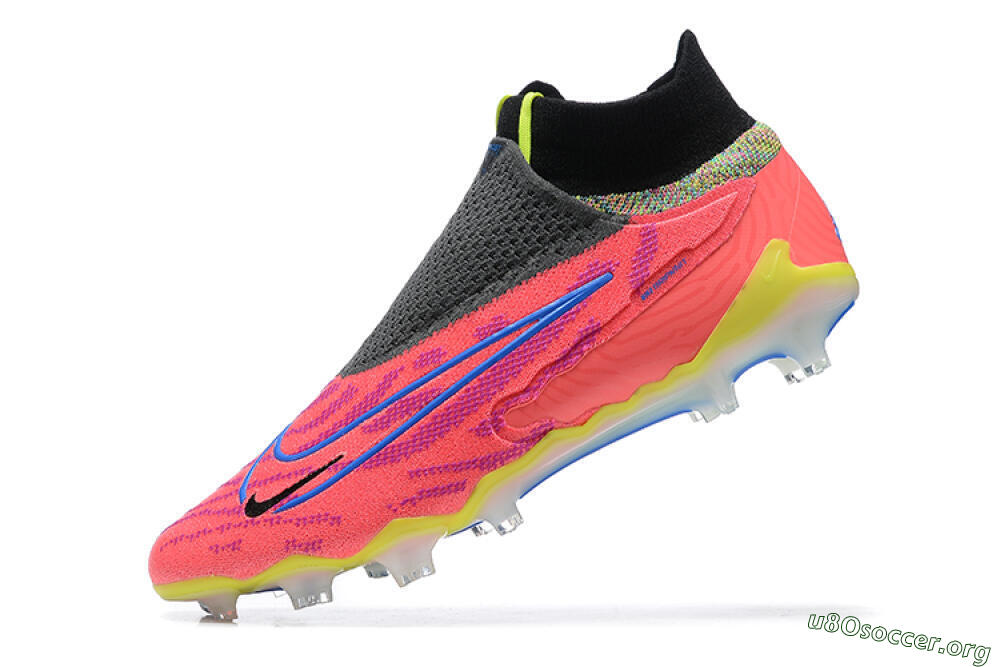Nike Phantom GX Elite DF FG Football Boots - Red/Blue/Yellow/Black 8