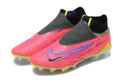 Nike Phantom GX Elite DF FG Football Boots - Red/Blue/Yellow/Black
