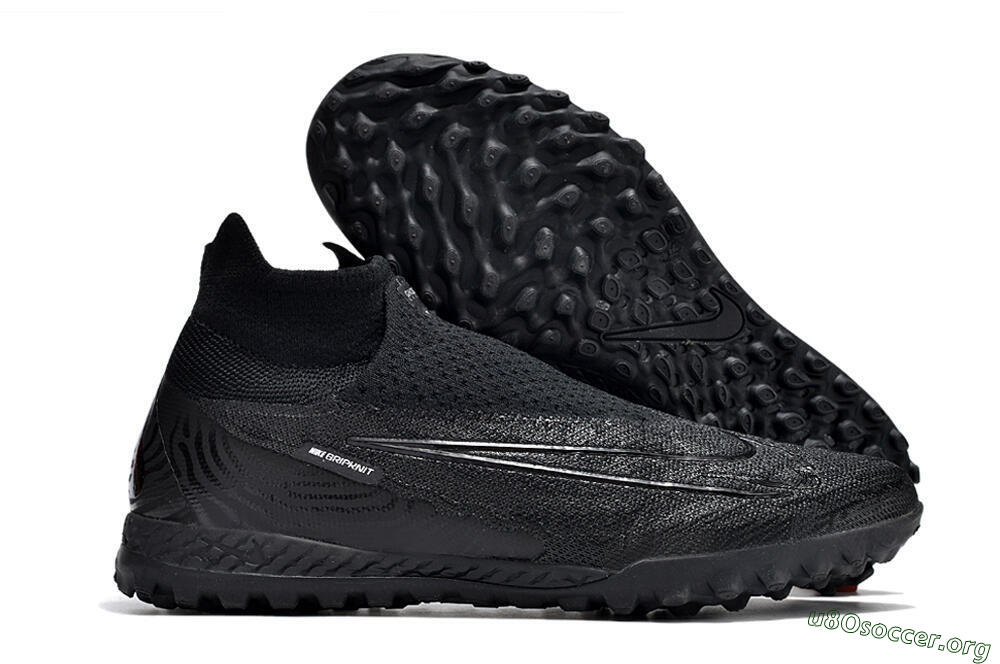 Nike Phantom GX DF Elite TF Football Shoes - Black/White 2