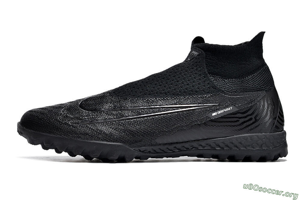 Nike Phantom GX DF Elite TF Football Shoes - Black/White 3