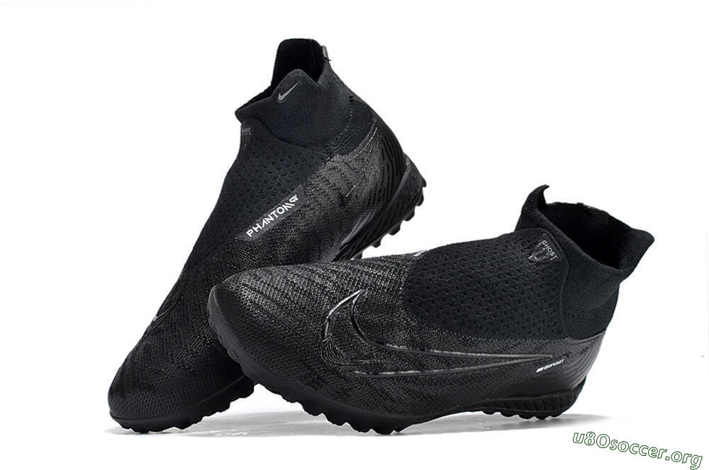 Nike Phantom GX DF Elite TF Football Shoes - Black/White 6