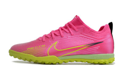 Nike Air Zoom Mercurial Vapor 15 Pro TF Football Shoes - Pink/Yellow/Green/Black