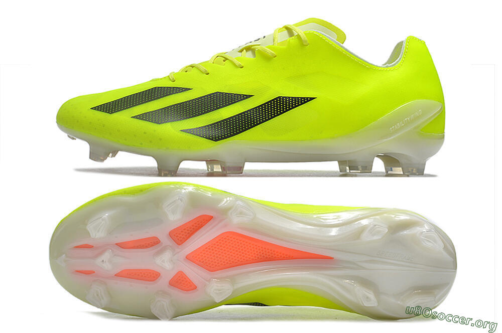 Adidas X Crazyfast+ FG Football Boots - Yellow/Black 1