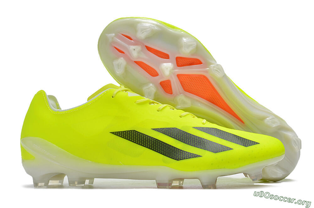 Adidas X Crazyfast+ FG Football Boots - Yellow/Black 2