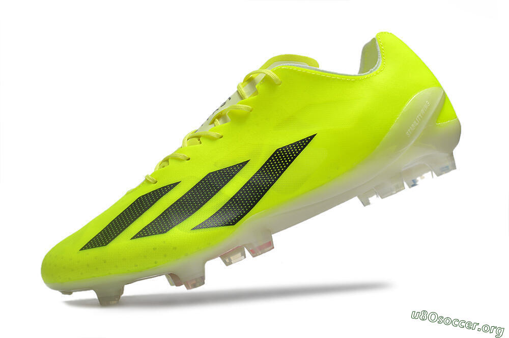 Adidas X Crazyfast+ FG Football Boots - Yellow/Black 5