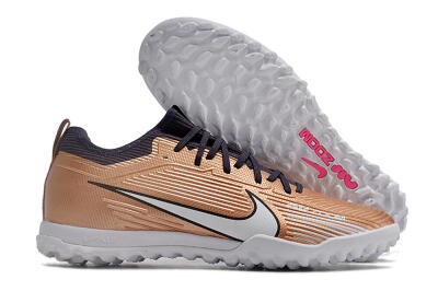 Nike Air Zoom Mercurial Vapor 15 Pro TF Football Shoes - Rose Gold/Black/White