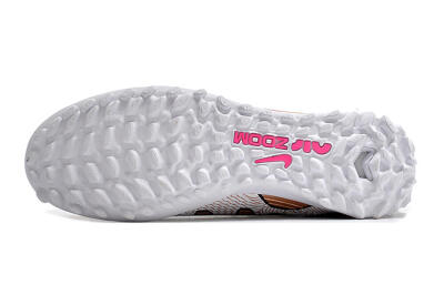 Nike Air Zoom Mercurial Vapor 15 Pro TF Football Shoes - Rose Gold/Black/White