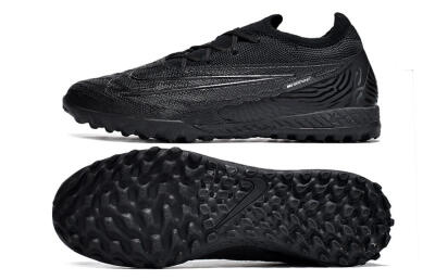 Nike Phantom GX Elite TF Football Shoes - Black/White/Silver