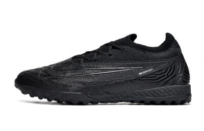 Nike Phantom GX Elite TF Football Shoes - Black/White/Silver