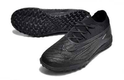 Nike Phantom GX Elite TF Football Shoes - Black/White/Silver
